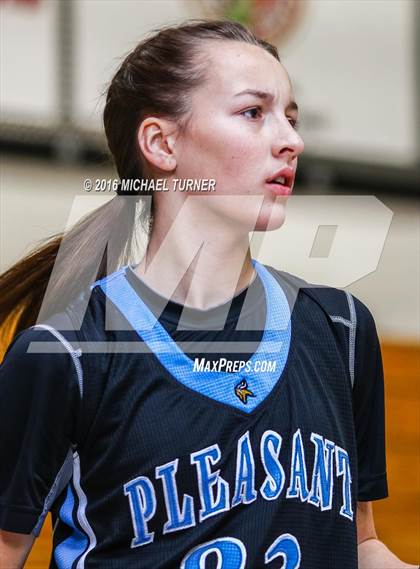 Thumbnail 3 in St. Bernard's vs. Pleasant Valley photogallery.