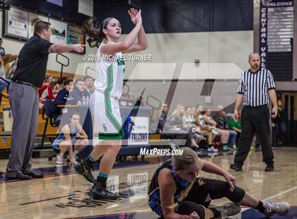Thumbnail 1 in St. Bernard's vs. Pleasant Valley photogallery.