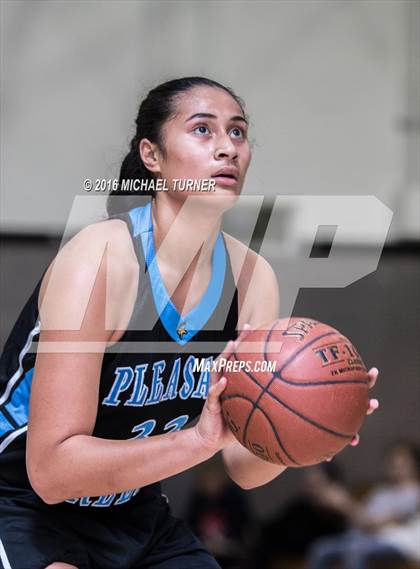 Thumbnail 3 in St. Bernard's vs. Pleasant Valley photogallery.