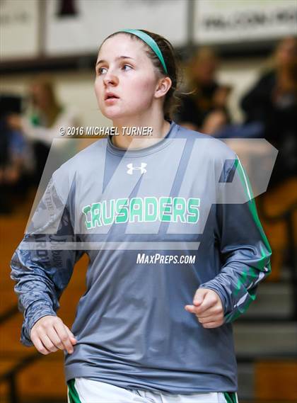 Thumbnail 3 in St. Bernard's vs. Pleasant Valley photogallery.