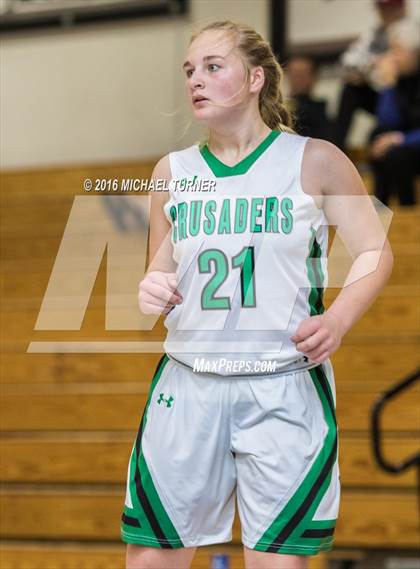 Thumbnail 1 in St. Bernard's vs. Pleasant Valley photogallery.