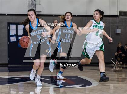 Thumbnail 3 in St. Bernard's vs. Pleasant Valley photogallery.