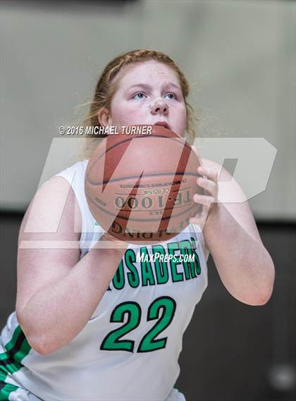 Thumbnail 2 in St. Bernard's vs. Pleasant Valley photogallery.