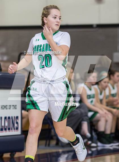 Thumbnail 3 in St. Bernard's vs. Pleasant Valley photogallery.