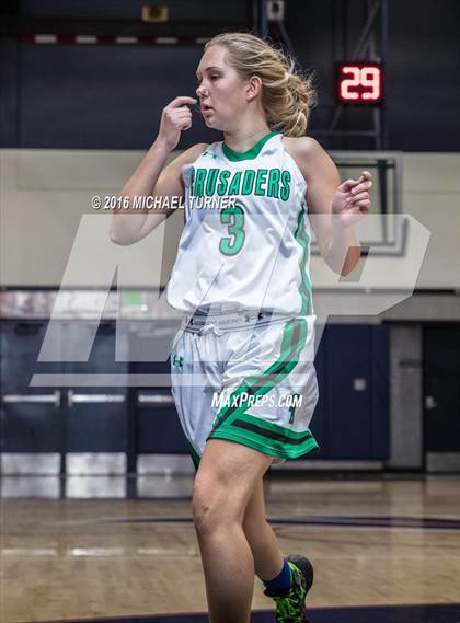 Thumbnail 3 in St. Bernard's vs. Pleasant Valley photogallery.