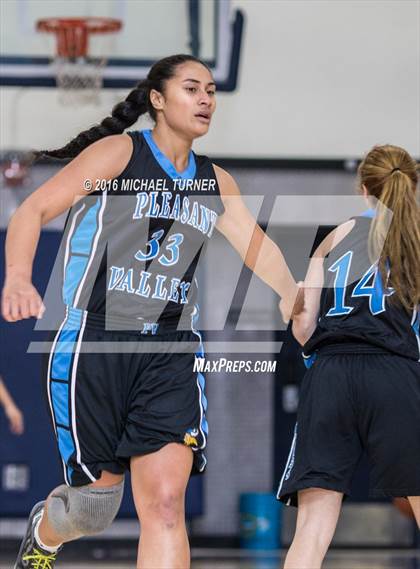 Thumbnail 3 in St. Bernard's vs. Pleasant Valley photogallery.