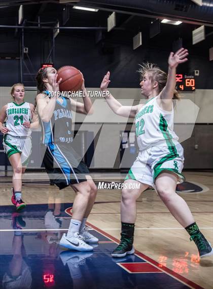 Thumbnail 1 in St. Bernard's vs. Pleasant Valley photogallery.