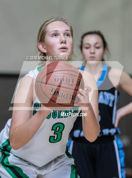 Thumbnail 2 in St. Bernard's vs. Pleasant Valley photogallery.