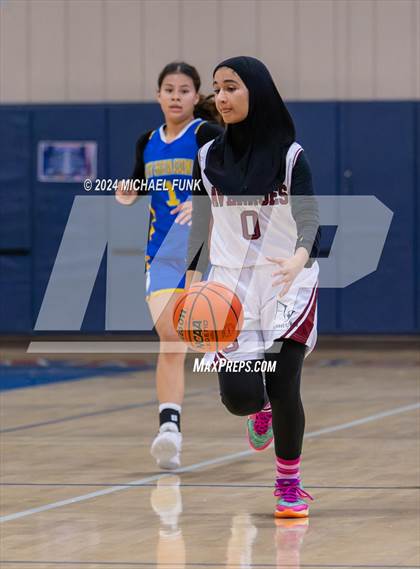 Thumbnail 2 in Victory Christian Academy vs. Averroes photogallery.