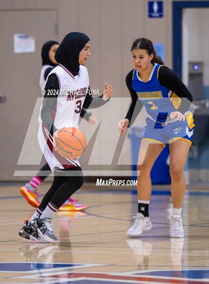 Thumbnail 2 in Victory Christian Academy vs. Averroes photogallery.