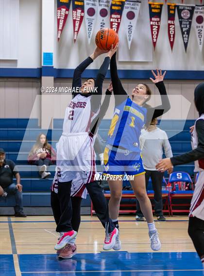 Thumbnail 2 in Victory Christian Academy vs. Averroes photogallery.