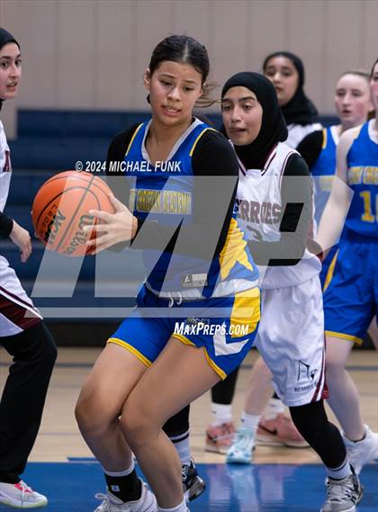 Thumbnail 1 in Victory Christian Academy vs. Averroes photogallery.