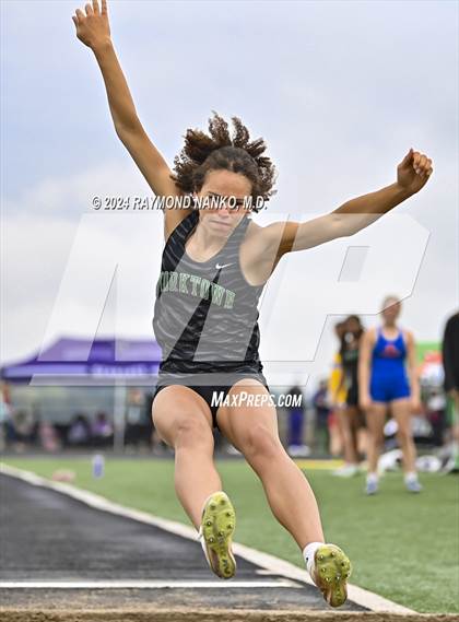 Thumbnail 2 in IHSAA Delta Sectionals (Long Jump)  photogallery.