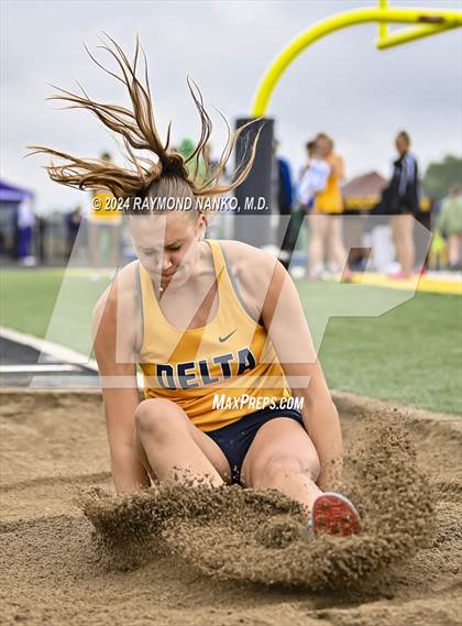 Thumbnail 1 in IHSAA Delta Sectionals (Long Jump)  photogallery.