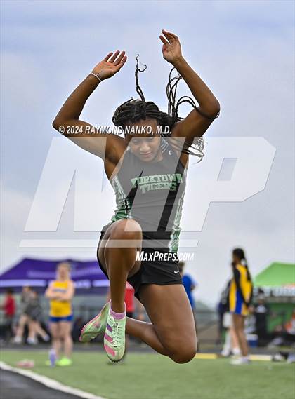 Thumbnail 3 in IHSAA Delta Sectionals (Long Jump)  photogallery.