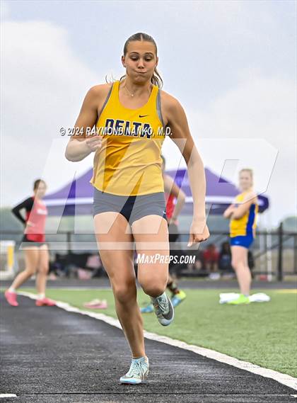 Thumbnail 3 in IHSAA Delta Sectionals (Long Jump)  photogallery.
