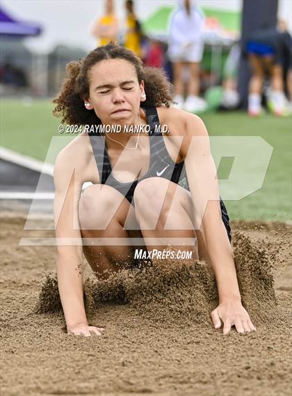 Thumbnail 3 in IHSAA Delta Sectionals (Long Jump)  photogallery.
