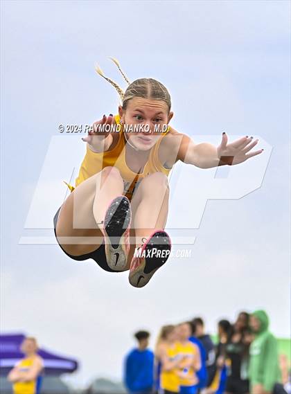Thumbnail 3 in IHSAA Delta Sectionals (Long Jump)  photogallery.