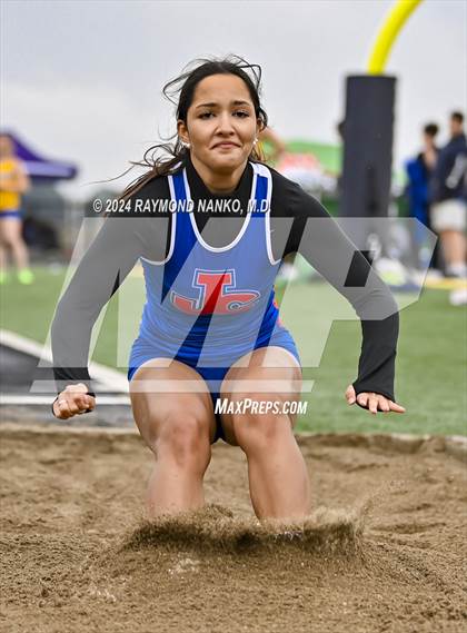 Thumbnail 3 in IHSAA Delta Sectionals (Long Jump)  photogallery.