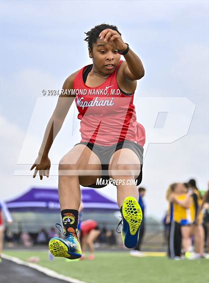 Thumbnail 3 in IHSAA Delta Sectionals (Long Jump)  photogallery.