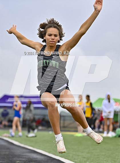 Thumbnail 2 in IHSAA Delta Sectionals (Long Jump)  photogallery.