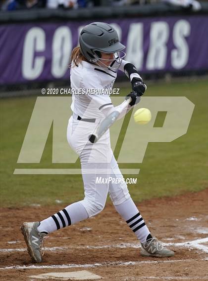 Thumbnail 3 in Clear Springs vs. Willis (NFCA Texas High School Leadoff Classic) photogallery.