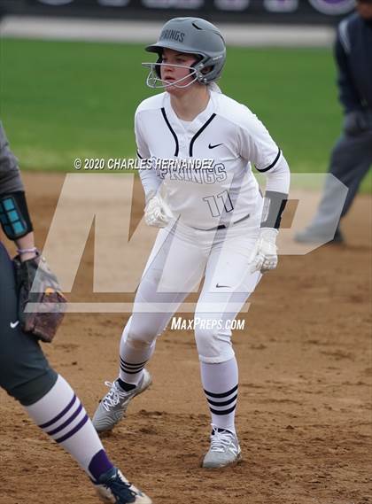 Thumbnail 2 in Clear Springs vs. Willis (NFCA Texas High School Leadoff Classic) photogallery.
