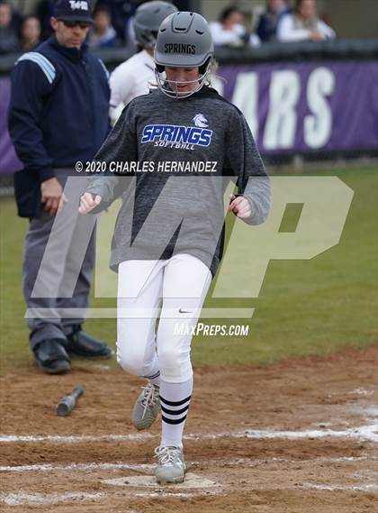 Thumbnail 3 in Clear Springs vs. Willis (NFCA Texas High School Leadoff Classic) photogallery.