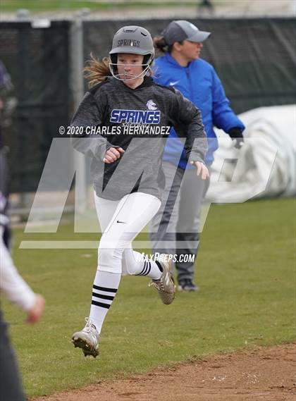 Thumbnail 2 in Clear Springs vs. Willis (NFCA Texas High School Leadoff Classic) photogallery.