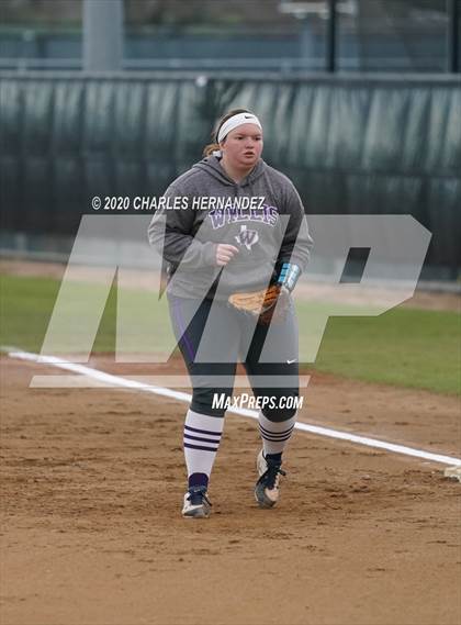 Thumbnail 2 in Clear Springs vs. Willis (NFCA Texas High School Leadoff Classic) photogallery.