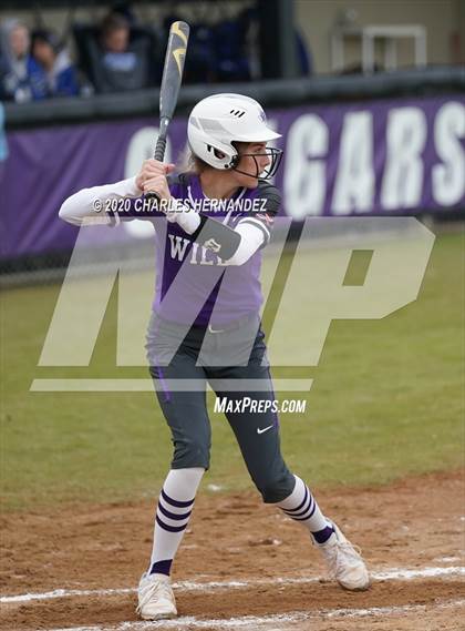 Thumbnail 3 in Clear Springs vs. Willis (NFCA Texas High School Leadoff Classic) photogallery.