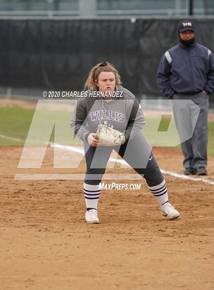 Thumbnail 2 in Clear Springs vs. Willis (NFCA Texas High School Leadoff Classic) photogallery.