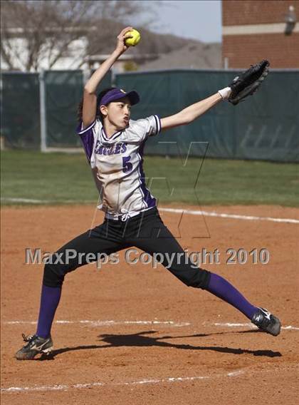 Thumbnail 2 in Keller Central vs. Crowley (Mansfield ISD Varsity Softball Tournament) photogallery.