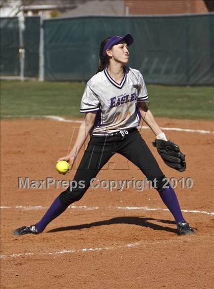 Thumbnail 1 in Keller Central vs. Crowley (Mansfield ISD Varsity Softball Tournament) photogallery.