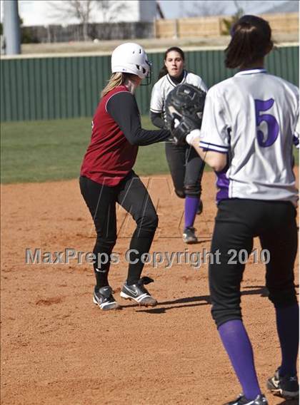 Thumbnail 2 in Keller Central vs. Crowley (Mansfield ISD Varsity Softball Tournament) photogallery.