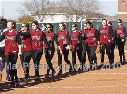 Thumbnail 1 in Keller Central vs. Crowley (Mansfield ISD Varsity Softball Tournament) photogallery.