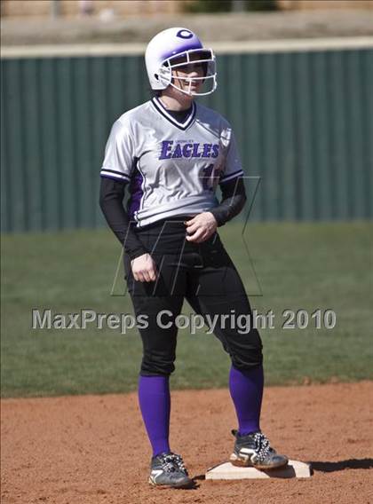 Thumbnail 2 in Keller Central vs. Crowley (Mansfield ISD Varsity Softball Tournament) photogallery.