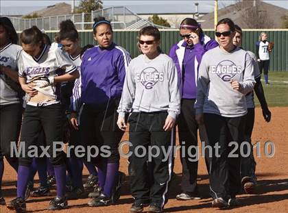 Thumbnail 3 in Keller Central vs. Crowley (Mansfield ISD Varsity Softball Tournament) photogallery.