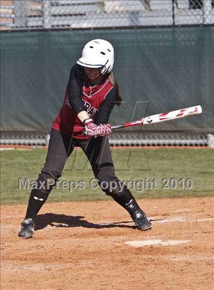 Thumbnail 2 in Keller Central vs. Crowley (Mansfield ISD Varsity Softball Tournament) photogallery.