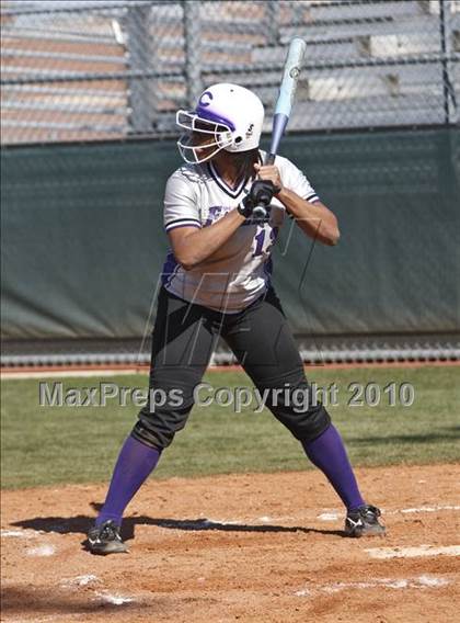 Thumbnail 3 in Keller Central vs. Crowley (Mansfield ISD Varsity Softball Tournament) photogallery.