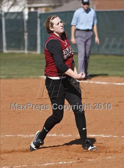 Thumbnail 2 in Keller Central vs. Crowley (Mansfield ISD Varsity Softball Tournament) photogallery.