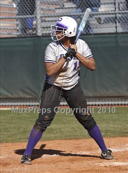 Thumbnail 2 in Keller Central vs. Crowley (Mansfield ISD Varsity Softball Tournament) photogallery.