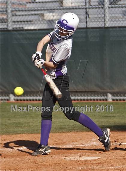 Thumbnail 3 in Keller Central vs. Crowley (Mansfield ISD Varsity Softball Tournament) photogallery.