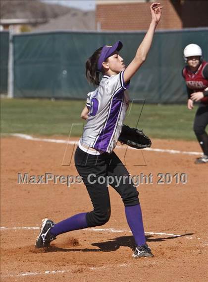 Thumbnail 3 in Keller Central vs. Crowley (Mansfield ISD Varsity Softball Tournament) photogallery.
