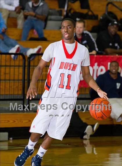 Thumbnail 1 in DeSoto vs Bush  (McDonald's Texas Invitational) photogallery.