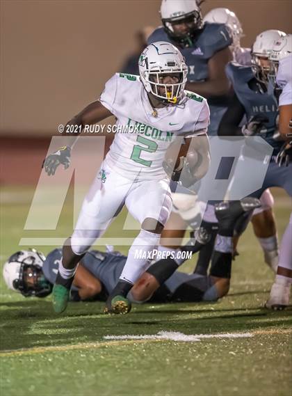 Thumbnail 3 in Lincoln vs. Helix (CIF SDS Division 1 finals) photogallery.