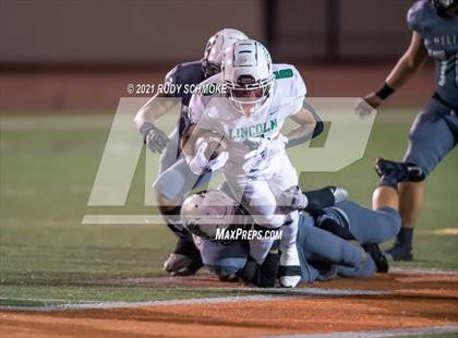 Thumbnail 1 in Lincoln vs. Helix (CIF SDS Division 1 finals) photogallery.