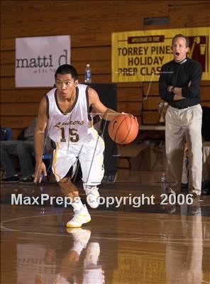 Thumbnail 1 in Parker vs Carlsbad (Torrey Pines Holiday Prep Classic) photogallery.