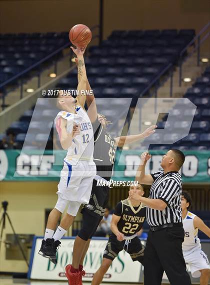 Thumbnail 1 in Olympian @ Brawley (CIF San Diego Division IV Final) photogallery.