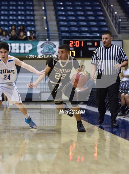 Thumbnail 1 in Olympian @ Brawley (CIF San Diego Division IV Final) photogallery.